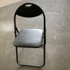 パイプ椅子 2点セットの画像