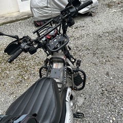 ありがとうございました決まりました！！HONDAハンターカブJA65型メタリックシルバー の画像