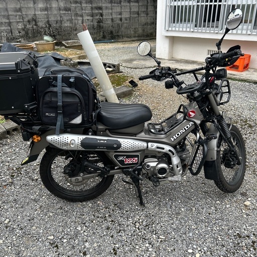 ありがとうございました決まりました！！HONDAハンターカブJA65型メタリックシルバー