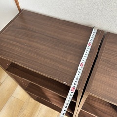 カラーボックス2つセットの画像