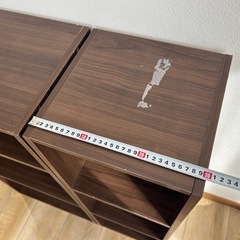 カラーボックス2つセットの画像