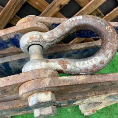 【SFU】SUPER TOOL CGCS1000 吊上げクランプ ②【現状品】の画像