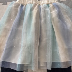 チュールスパッツ付きスカートの画像