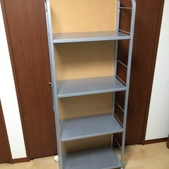 マガジンラック　キャスター付きで移動が楽の画像