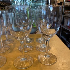 ワイングラス　11客　３種類　飲食店の画像