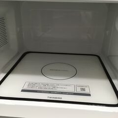 ★リユースのサカイ横浜南店★YM1701 TWINBIRD 電子レンジ DR-E268 23年製 動作確認／クリーニング済みの画像