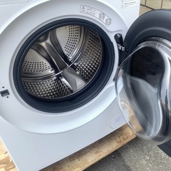 【超最安値】👑2024年製AQUAドラム式洗濯乾燥機　洗剤自動ヒートポンプAQW-D10P　配達無料！の画像