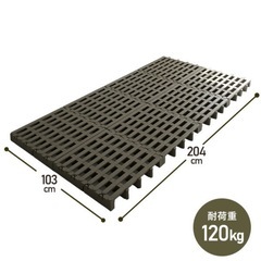 【新品】 日本製 すのこベッド ジョイント シングルサイズ 8枚の画像