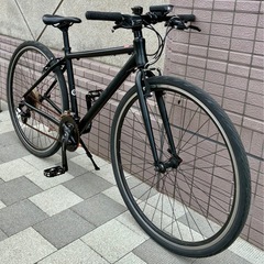 FUJI  フジRAIZ 2023年　クロスバイク　マットブラック　　18段　東京　中央線　吉祥寺駅三鷹駅　京王線　仙川駅の画像