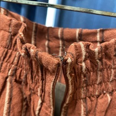 MURUA ストライプスカート ブラウンの画像