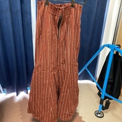 MURUA ストライプスカート ブラウンの画像