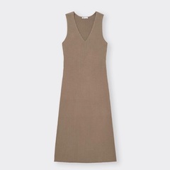 GU 2ピースセット ワンピース ブラック 3XLの画像