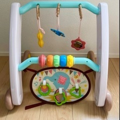 ベビージム　手押し車　知育おもちゃの画像