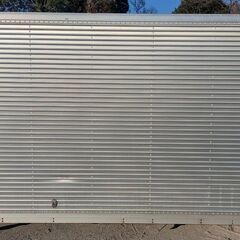 ♪八街A区SP57♪物置♪コンテナ♪スライドドア付♪アルミ箱♪の画像