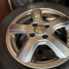 スタッドレスタイヤ　165/65R14 ホイール付きの画像