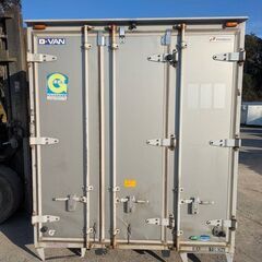 ♪八街A区SP57♪物置♪コンテナ♪スライドドア付♪アルミ箱♪の画像