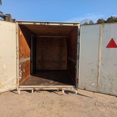 ♪八街A区SP57♪物置♪コンテナ♪スライドドア付♪アルミ箱♪の画像