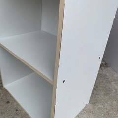 【棚】【2段カラーボックス】若干剥がれあり クリーニング済み【管理番号11112】大の画像