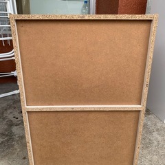 【棚】【2段カラーボックス】若干剥がれあり クリーニング済み【管理番号11112】大の画像