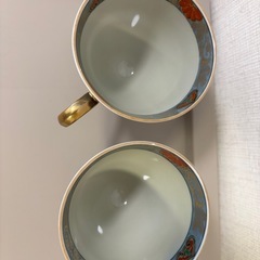 林九郎（りんくろう）のティーカップ2脚セットの画像