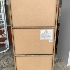 在庫2【棚】【3段カラーボックス】クリーニング済み【管理番号11112】 大の画像