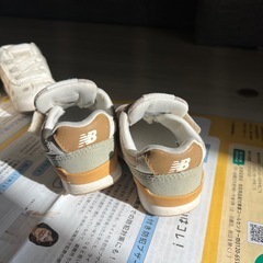 子供靴12cm オニツカタイガー&ニューバランス 2足の画像