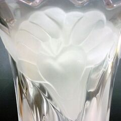 ☆曽我ガラス 花瓶 リリー フラワーベース 口径16.5cm 高さ24.6cm CONTEMPORARY GLASS COLLECTION LILY 花器 札幌市 豊平区 平岸店の画像