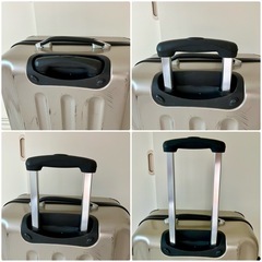 スーツケース（色グレー）の画像