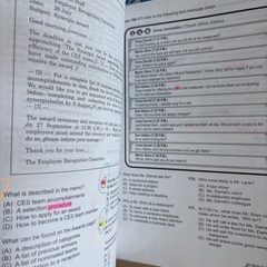 値引き不可　toeic公式問題集3冊セット　書き込み多数ありの画像