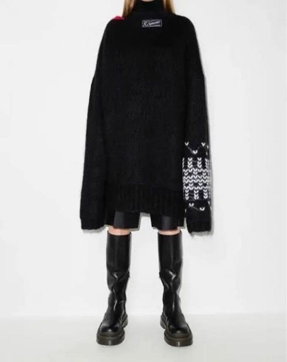 RAF Simons ジャカード　セーター RAF SIMONS  /  サイズ : XL(LL)