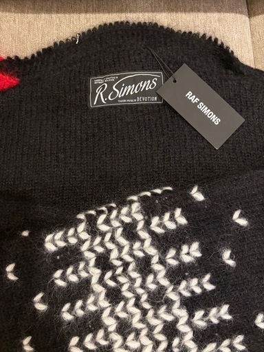 RAF Simons ジャカード　セーター RAF SIMONS  /  サイズ : XL(LL)