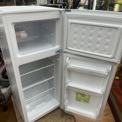⭐︎ドリーム荒牧店⭐︎ジモティー割引有⭐︎【クリーニング済み】アイリスオーヤマ　2ドア冷蔵庫　AF118-W 2020年製の画像