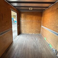 2.7坪/外寸長さ440cm●アルミコンテナ、横ドア一箇所出入り ●キャンプ場.離れ.小屋.作業場.農漁業倉庫.DIY向け.ワークスペース ●福岡発の画像