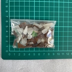 シーグラス　DIY 自由研究の画像