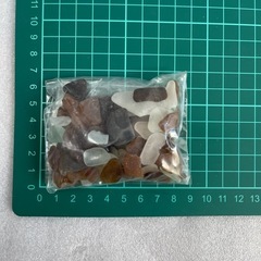 シーグラス　DIY 自由研究の画像