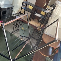 洗濯干し　ブラウン　訳ありの画像