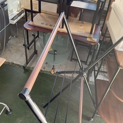 洗濯干し　ブラウン　訳ありの画像