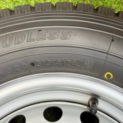 プロボックス　サクシード　スタッドレスセットの画像