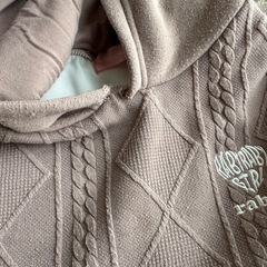 バースデイ rabyraby フード付きトレーナー 150cm の画像