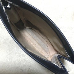 激レア オールド クリスチャンディオール トロッター クラッチバッグ ベージュ/ブルー ②の画像