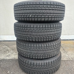YOKOHAMA製の225/65R17アイスガード スタッドレスタイヤと４本セット。の画像