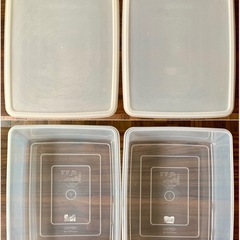 大きなタッパー容器　まとめて2個の画像