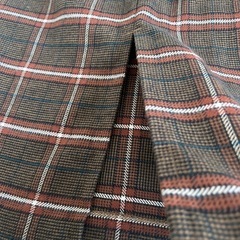 GU チェック柄 タイトスカート ゴムウエストの画像