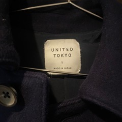 UNITED TOKYO 古着　ウールコート　ロングコート　チェンスターの画像