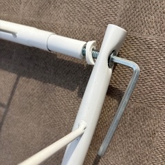  【廃棄予定】ランドリーラック（ニトリ・ハンガー）の画像