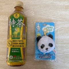 【新品・未使用】UENO ZOO リール付マスコット パンダ　人気の画像