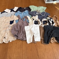 ベビー服まとめ売り(50〜70)夏服の画像