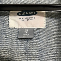 OLD NAVY デニムジャケット XS ライトブルーの画像