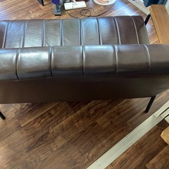 （お引き取り先決定済み）ニトリ 2人掛けソファ の画像