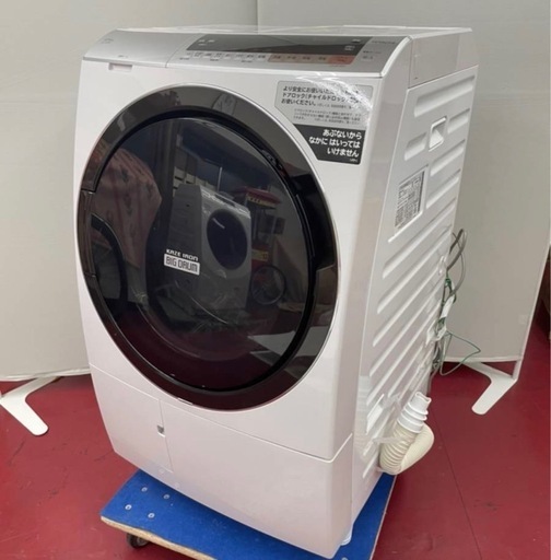 【年末超特価】?2019年購入日立ドラム式洗濯乾燥機　自動洗剤投入BD-SX110C 配達無料